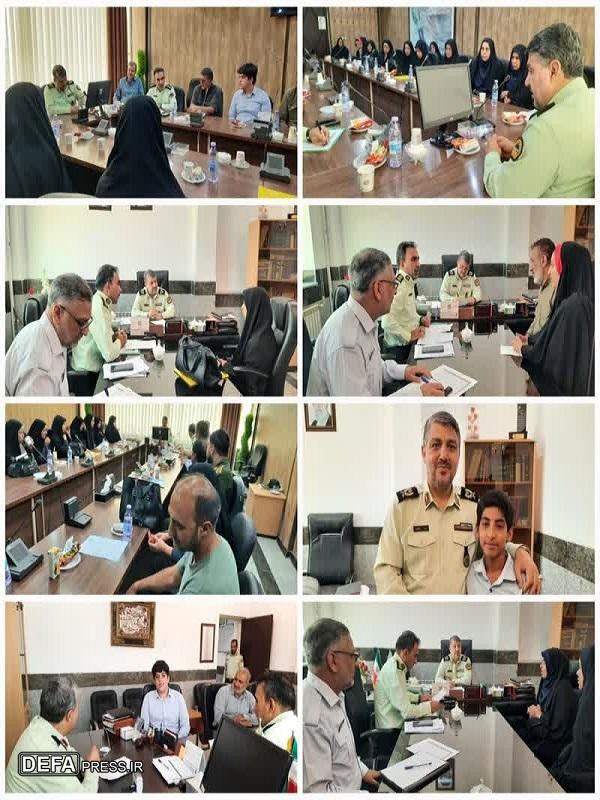 دیدار صمیمی فرمانده انتظامی کرمان با خانواده شهدا و ایثارگران