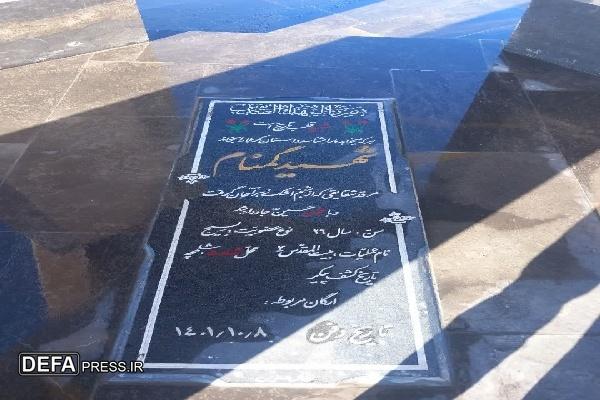 افتتاح یادمان شهید گمنام حسن آباد یاسوکند بیجار در هفته دولت