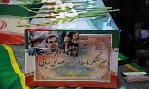 تصاویر/  مراسم وداع مردم اصفهان با سرلشکر شهید «مهدی ربانی»