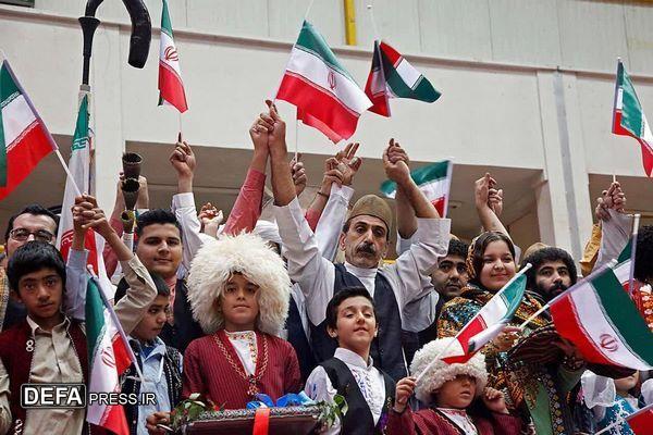 گلستان؛ دژ وحدت؛ فریاد اقوام علیه تجاوز رژیم صهیونیستی و آمریکا