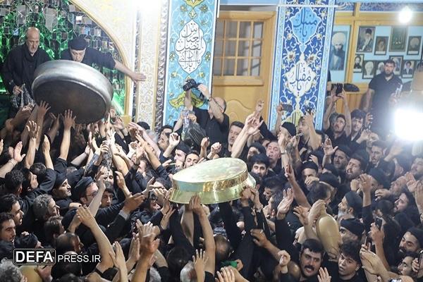 آیین سنتی طشت‌گذاری در اردبیل