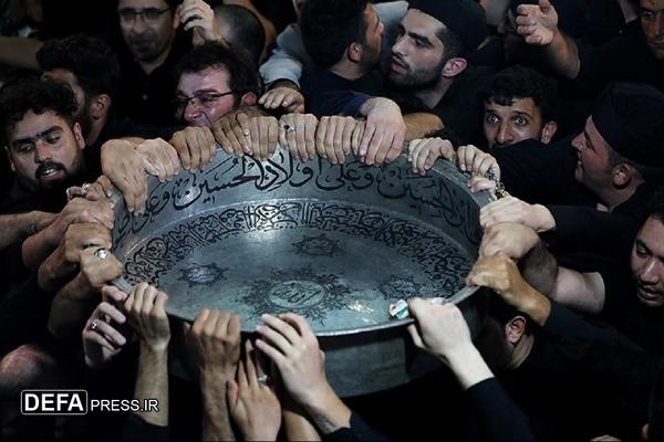 آیین سنتی طشت‌گذاری در اردبیل