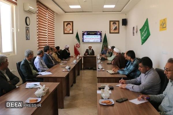برگزاری مراسم هفته بازخوانی و افشای حقوق بشر آمریکایی در سراسر استان خراسان جنوبی