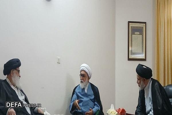 دیدار تولیت آستان قدس رضوی با آیت‌الله مرتضوی