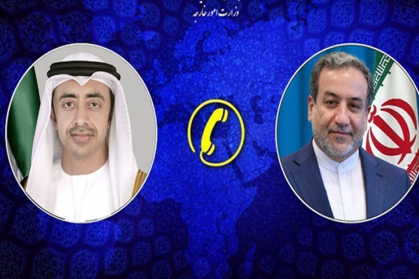 عراقچی با همتای اماراتی گفت‌و‌گو کرد