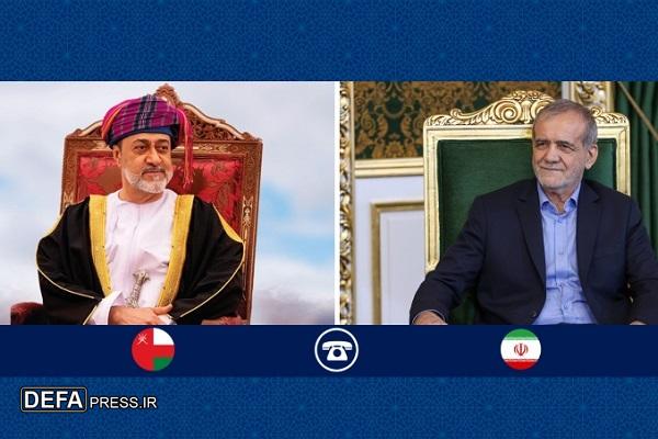 پزشکیان: با درایت رهبران کشور‌های منطقه توطئه‌های آمریکا و رژیم صهیونی به ثمر نخواهد رسید/ هیثم بن طارق: عمان حامی تلاش‌های شما برای استعفای حقوق ملت ایران است