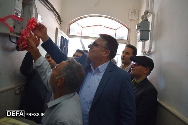 افتتاح ۶ نیروگاه خورشیدی خانگی در میان‌جلگه