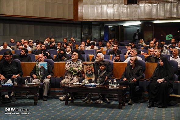 مراسم بزرگداشت شهدای رسانه در نبرد با رژیم صهیونیستی