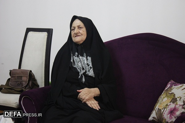 مادر شهید «دوامی» آسمانی شد+ تصاویر