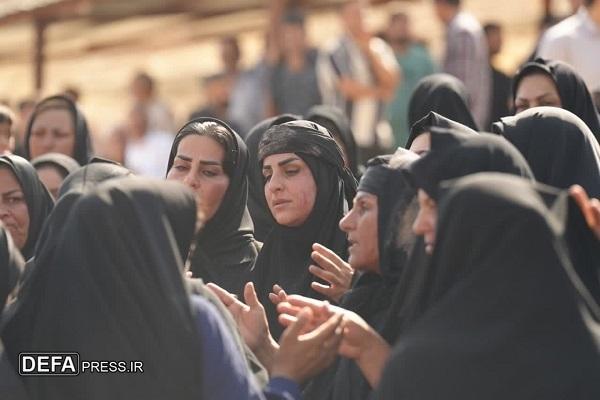 وداع با امدادگر شهید؛ پیکر «کورش بیرانوند» در خرم‌آباد +عکس