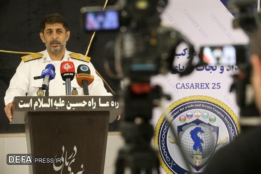 رزمایش مرکب امداد نجات دریای خزر در دو فاز ساحلی و دریایی