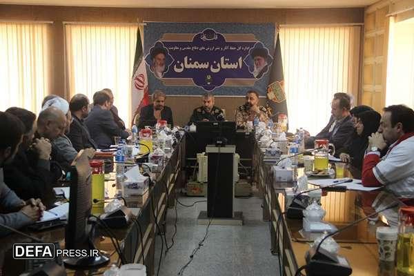 لزوم همکاری دستگاه های اجرایی در تدوین دانشنامه دفاع مقدس استان سمنان