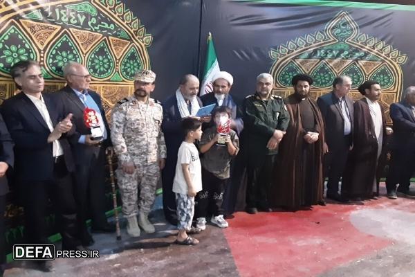 مراسم گرامیداشت سردار «علیمردان روستاد» از ماندهان دفاع مقدس در کهگیلویه برگزار شد