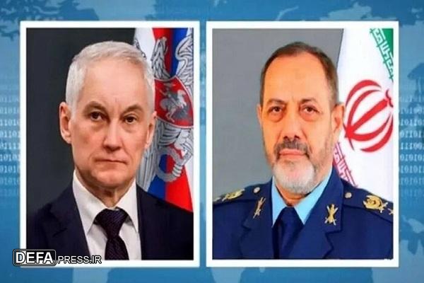 وزیران دفاع ایران و روسیه در مسکو ملاقات کردند