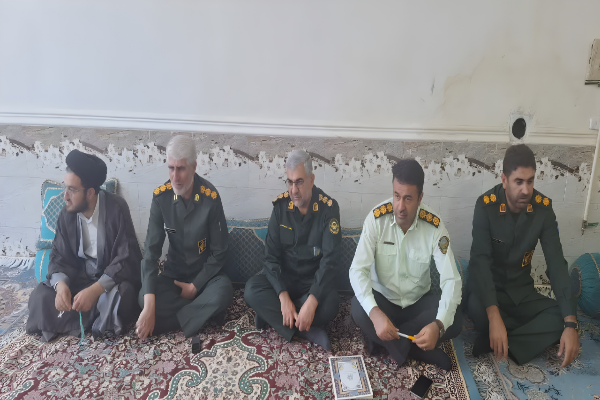 دیدار مدیرکل حفظ آثار دفاع مقدس و مقاومت کهگیلویه و بویراحمد با پیشکسوت دفاع مقدس در دهدشت