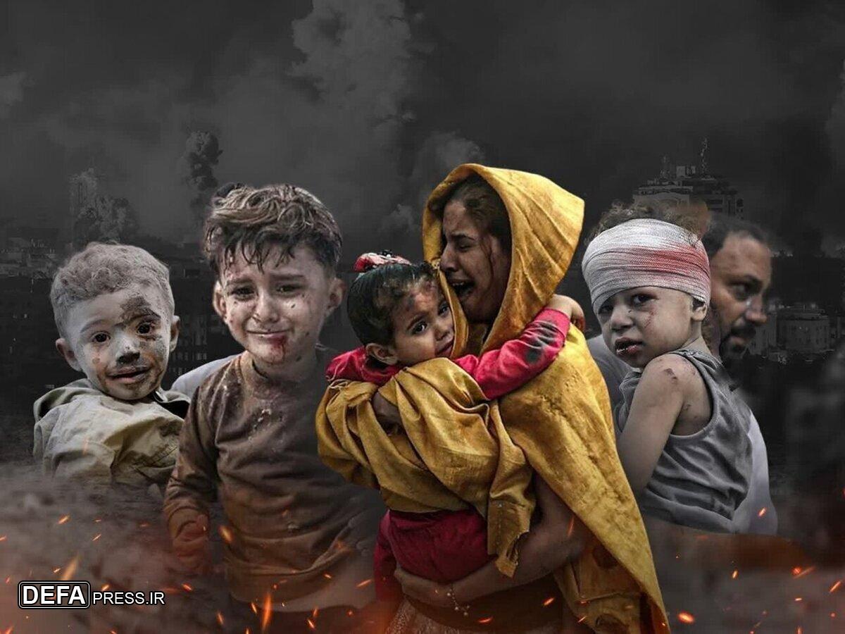 وزارت بهداشت غزه از شهادت روزانه ۲۸ کودک در غزه خبر داد