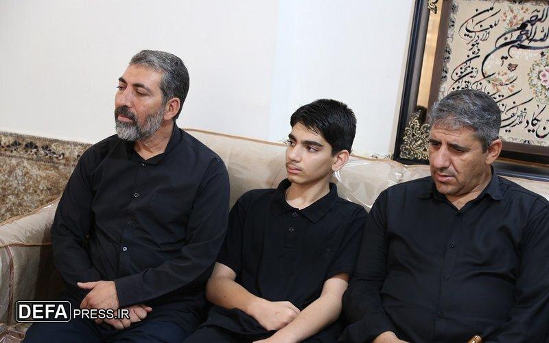 مدیران دانشگاه لرستان با خانواده شهید «محمدباقر طاهرپور» دیدار کردند + عکس
