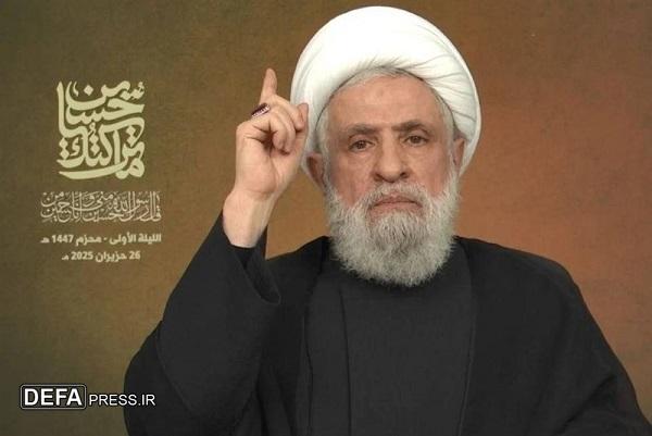 شیخ نعیم قاسم: جنایات غزه لکه ننگی بر پیشانی تاریخ است
