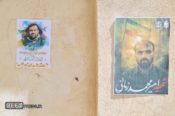 دیدار نماینده ولی فقیه در استان همدان با خانواده شهیدان «کریمی و زمانی» + تصاویر