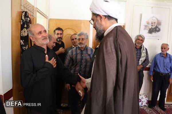 دیدار نماینده ولی فقیه در استان همدان با خانواده شهیدان «کریمی و زمانی» + تصاویر