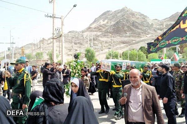 برگزاری تجمع حمایت از عملیات «بشارت فتح» و تشییع پیکر شهید در زاهدان