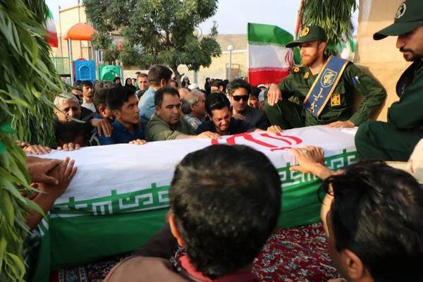 مراسم تشییع پیکر مطهر سرباز وطن شهید «حامد ربانی» در خراسان شمالی برگزار شد