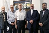 دیدار مدیرعامل صندوق اعتباری هنر با جمشید هاشم‌پور