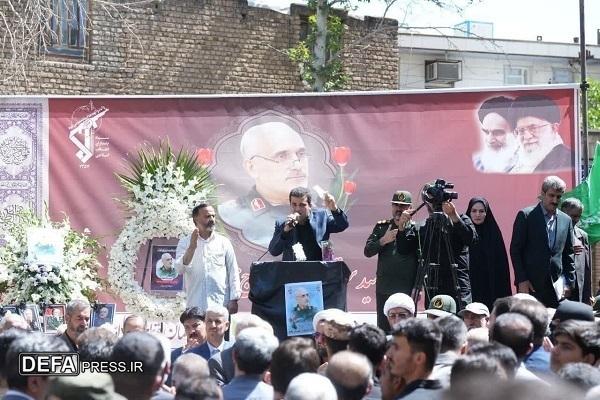 تشییع پیکر شهید «محمد محمدتقی یوسفوند» در الشتر+ تصاویر