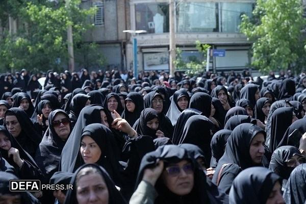 تشییع پیکر شهید «محمد محمدتقی یوسفوند» در الشتر+ تصاویر