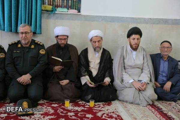 مراسم گرامیداشت سرباز شهید «امیرحسین قاسمی» با حضور گسترده مسئولان و مردم در روستای رادکان برگزار شد