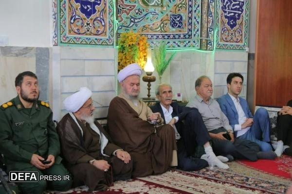 مراسم گرامیداشت سرباز شهید «امیرحسین قاسمی» با حضور گسترده مسئولان و مردم در روستای رادکان برگزار شد
