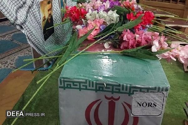 شناسایی پیکر مطهر شهید