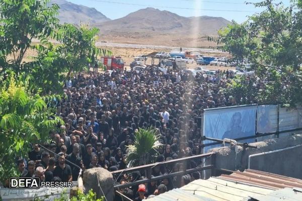 تشییع پیکر مطهر سرباز شهید «عباس پناهی» با حضور گسترده مردم در آبگرم برگزار شد