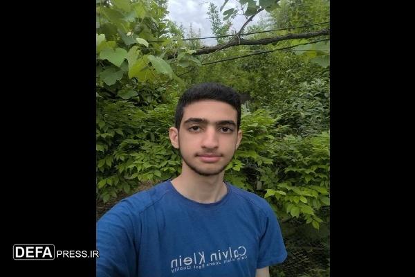 مسئول سازمان بسیج دانش‌آموزی گیلان، شهادت امیرعلی چتر عنبرین را تسلیت گفت