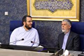 دیدار وزیر فرهنگ و ارشاد اسلامی با رئیس حوزه هنری انقلاب اسلامی