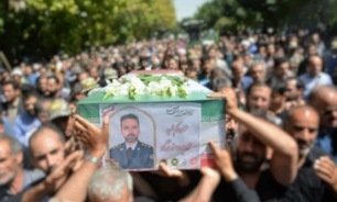 تصاویر/ تشییع پیکر شهید «محمد برومندنژاد» در ملایر