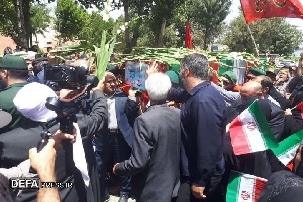 تشییع با شکوه پیکر سردار شهید