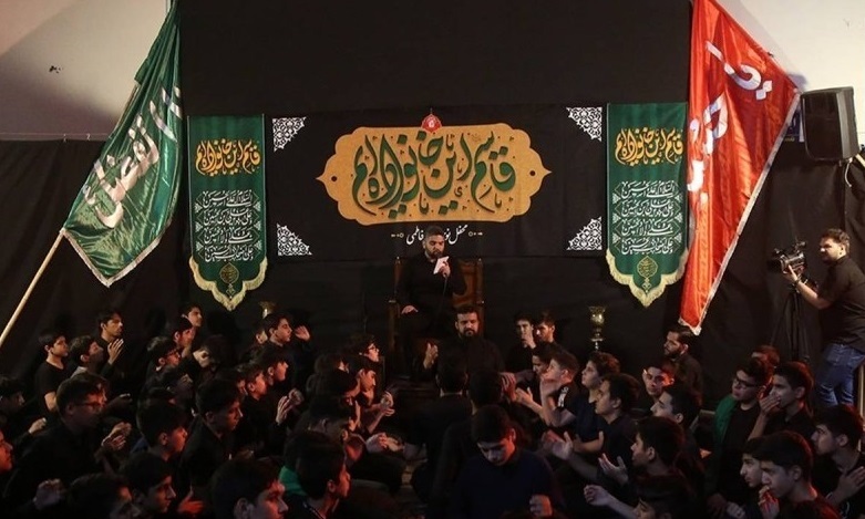 برپایی محفل عزاداری ویژه نوجوانان در حرم حضرت معصومه (س)
