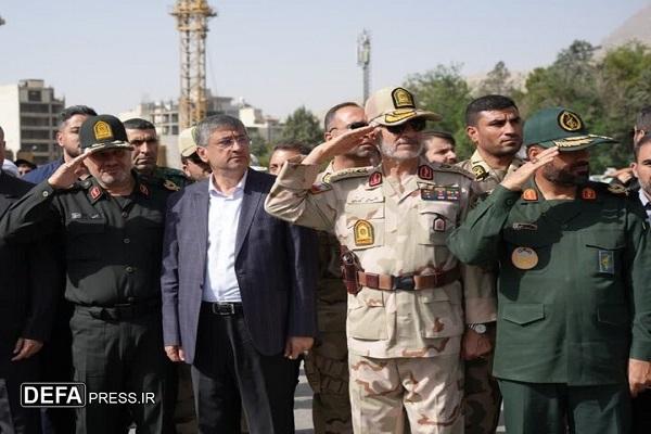 شاهرخی: نیرو‌های مسلح با آمادگی کامل در برابر تجاوز دشمن صهیونیستی ایستادند