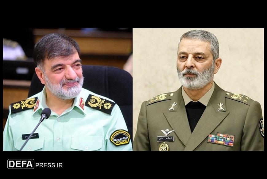 پیام تبریک سردار رادان به رئیس ستاد کل نیرو‌های مسلح