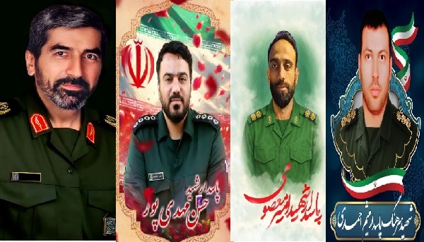 تشییع پیکر‌های مطهر ۴ پاسدار شهید حملات ددمنشانه رژیم صهیونیستی در قم