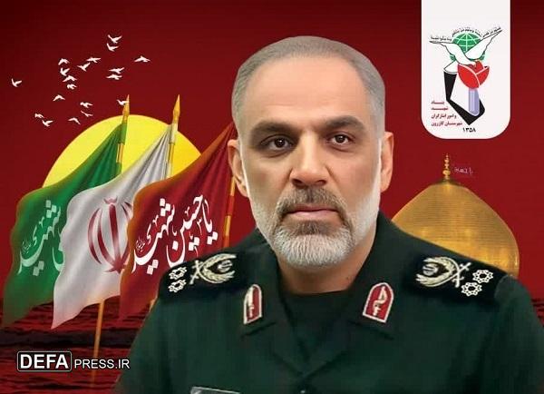 مراسم تشییع و وداع با سردار شهید فضل الله نوذری برگزار می‌شود