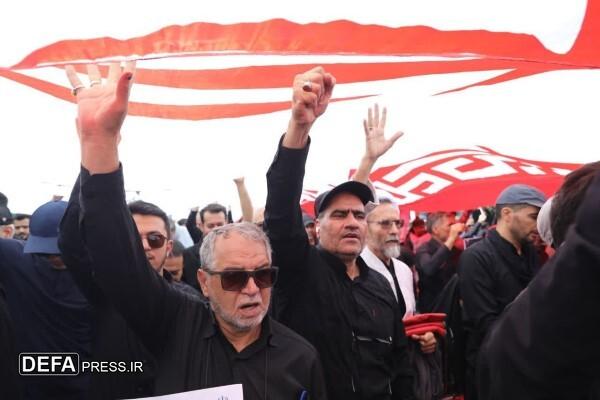 بدرقه مدافعان انقلاب اسلامی تا بهشت+ فیلم