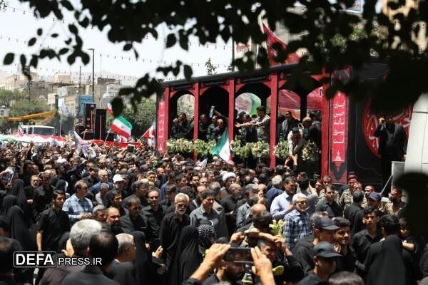 بدرقه مدافعان انقلاب اسلامی تا بهشت+ فیلم