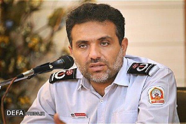 اتمام عملیات آتش نشانی و امدادگران تهران در پی حملات رژیم صهیونی
