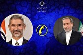 گفت‌و‌گو و تبادل نظر وزیر امور خارجه هند در تماس تلفنی با عراقچی