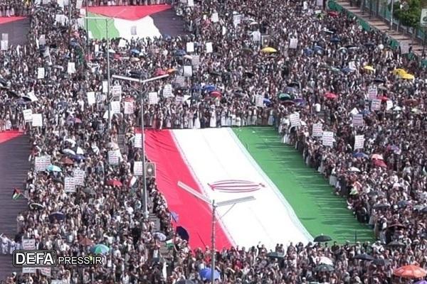 مردم یمن: ایران الگویی برای کشور‌های عربی و اسلامی است