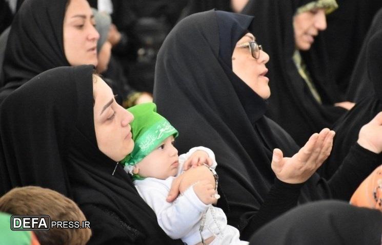 زاهدان در سوگ طفل شش‌ماهه کربلا / مادران و نوزادان لبیک گفتند