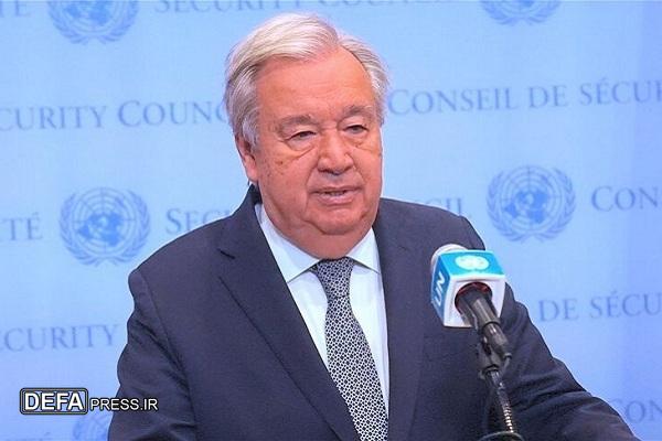 دبیرکل سازمان ملل: زمان آتش‌بس فوری در غزه فرا رسیده است