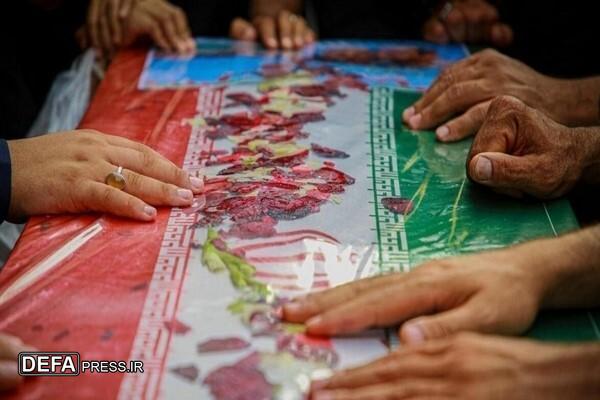 مراسم وداع با سروقامتان امنیت در گرگان